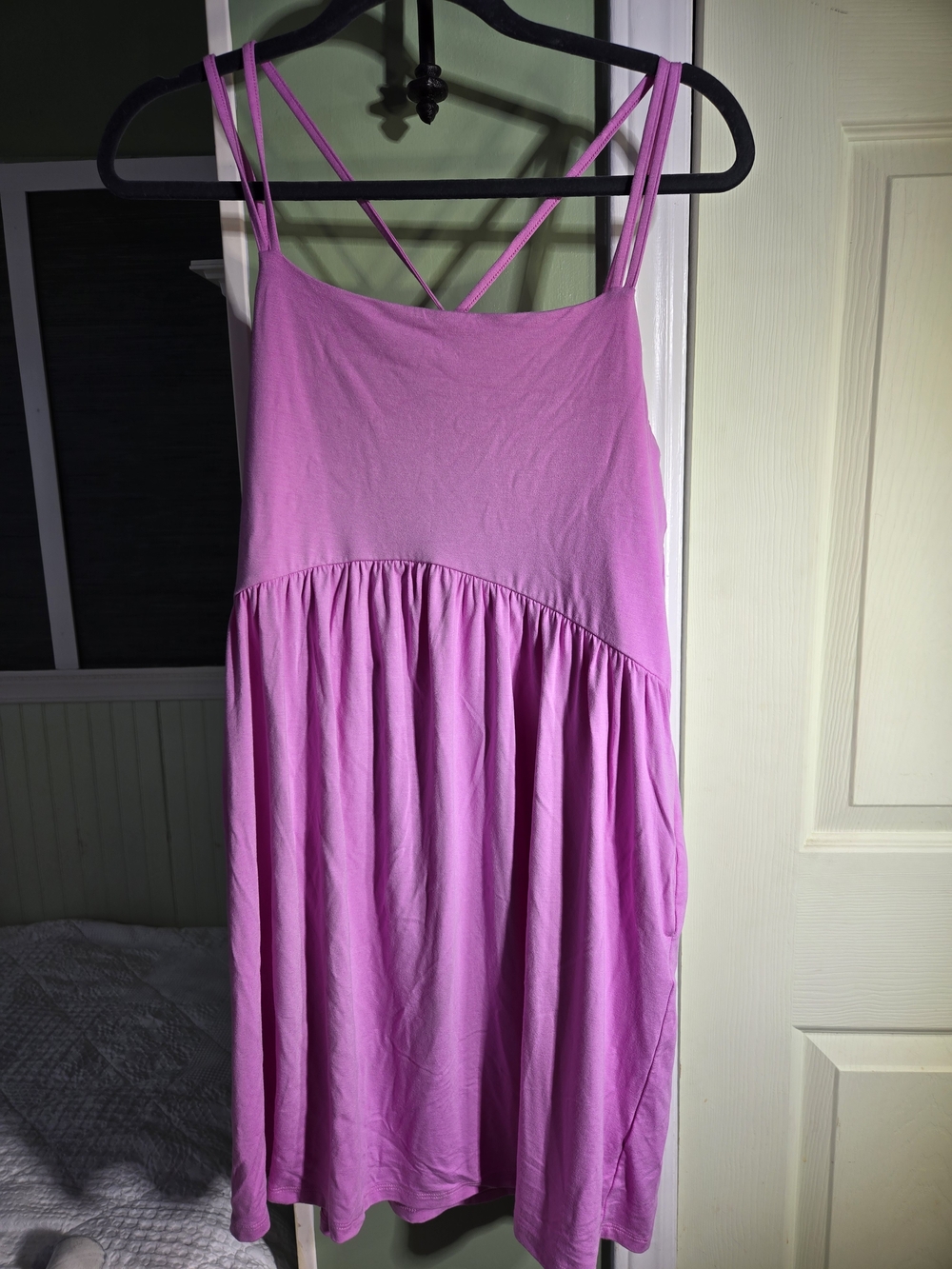 Old Navy Pink Spaghetti-Strap Sun Dress